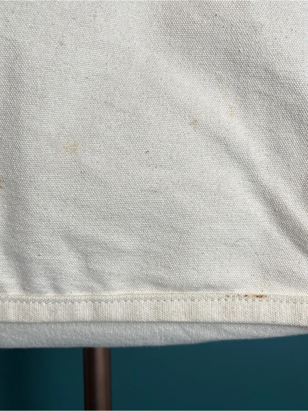 Fossil canvas tote
